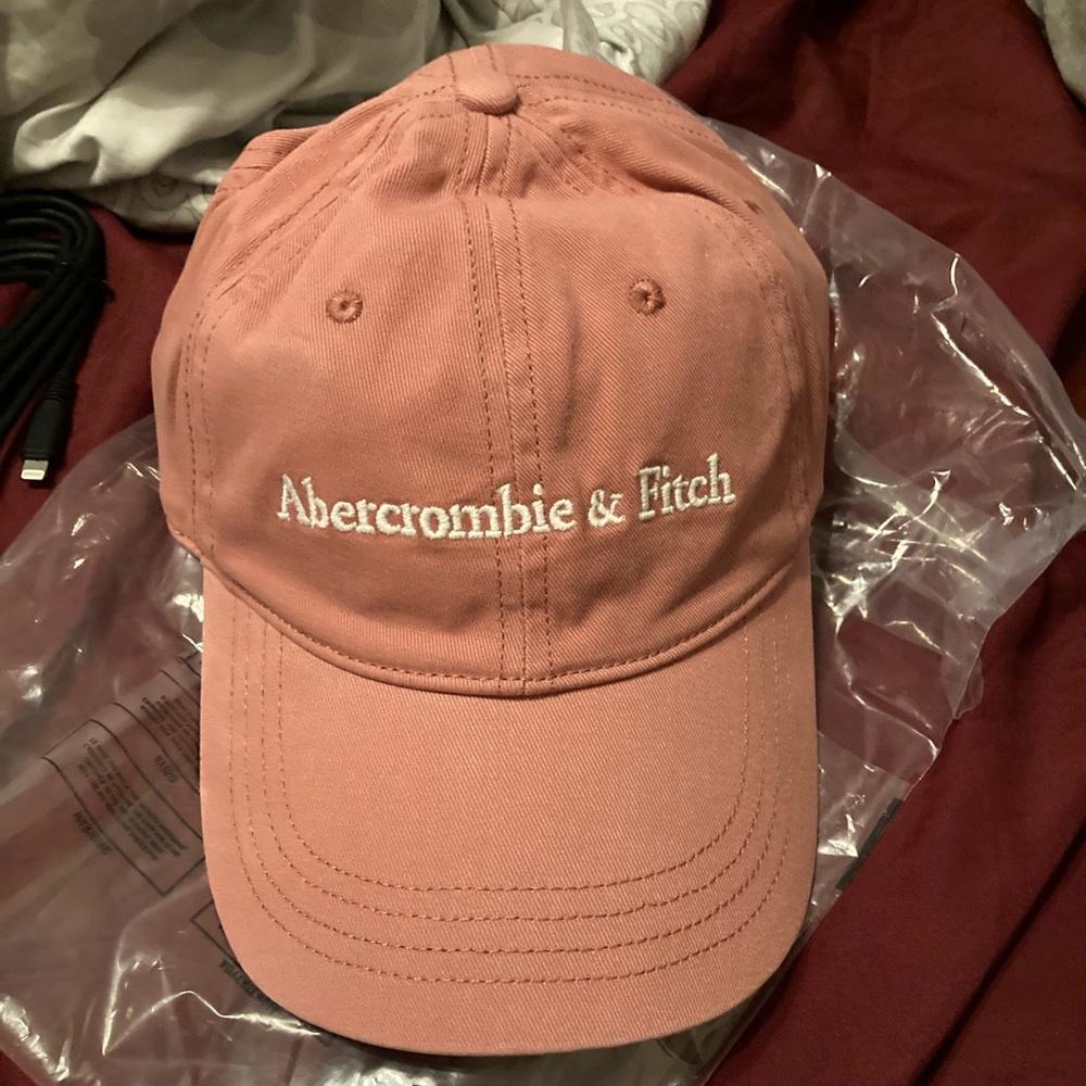 Abercrombie & Fitch pink hat